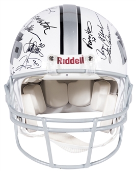 Super Bowl MVPs Multi Signed Full Sized Helmet With 24 Signatures (JSA)